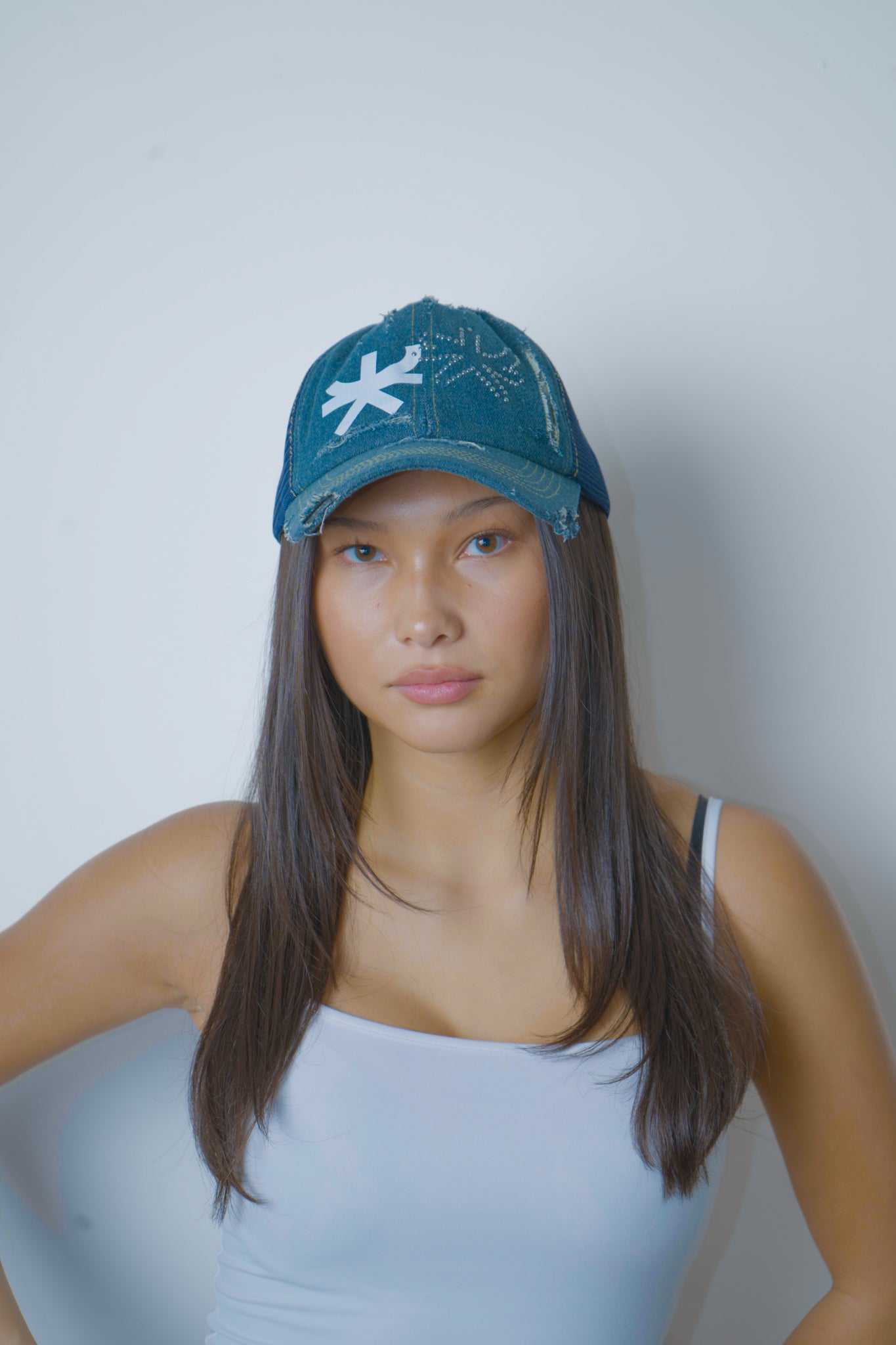 Denim Trucker Hat