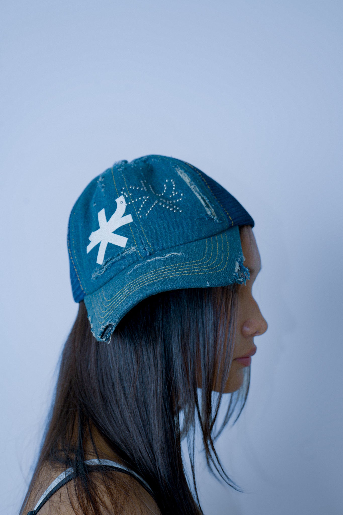 Denim Trucker Hat