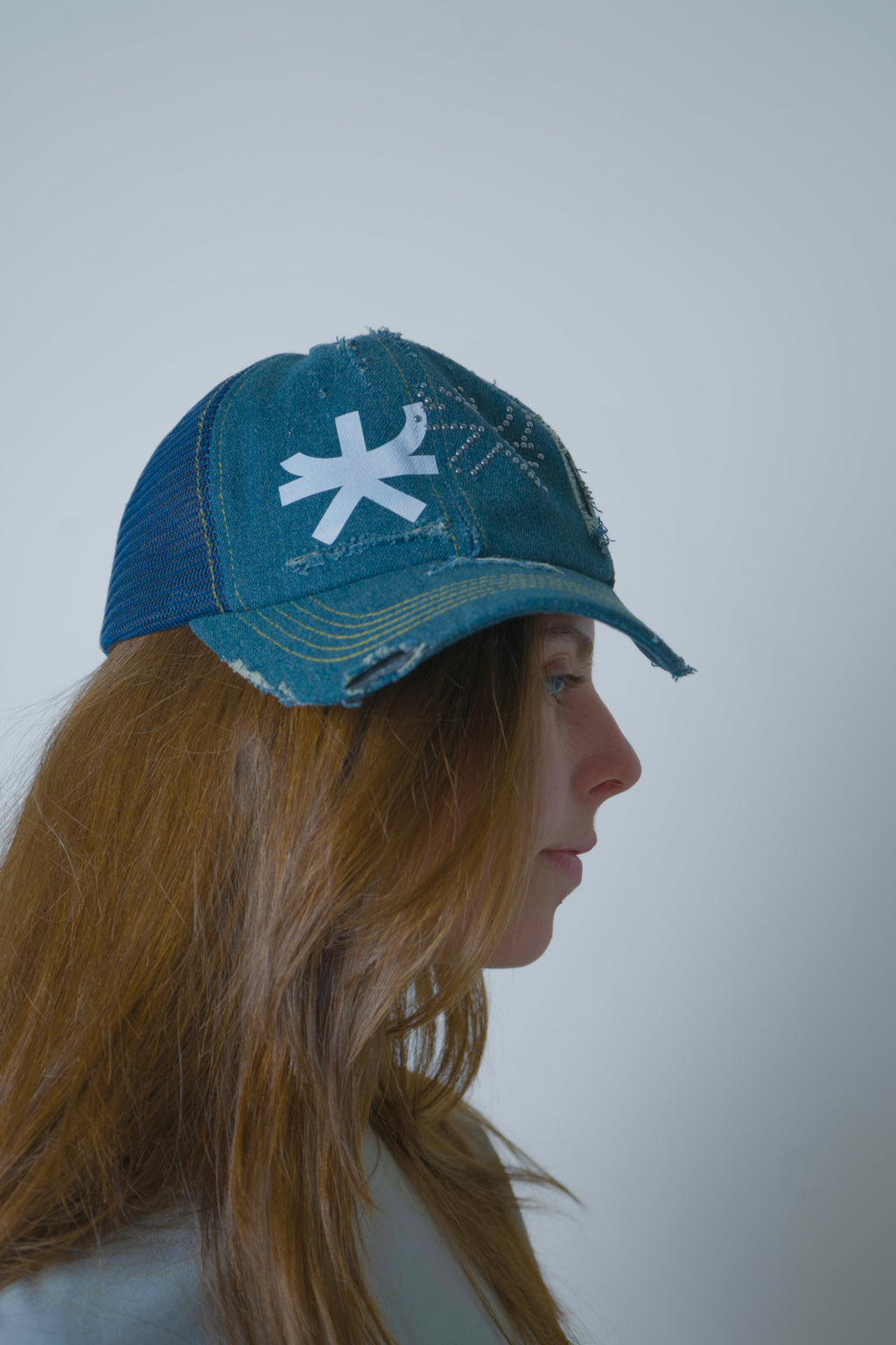 Denim Trucker Hat