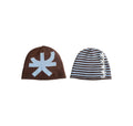 Brown Reversible beanie